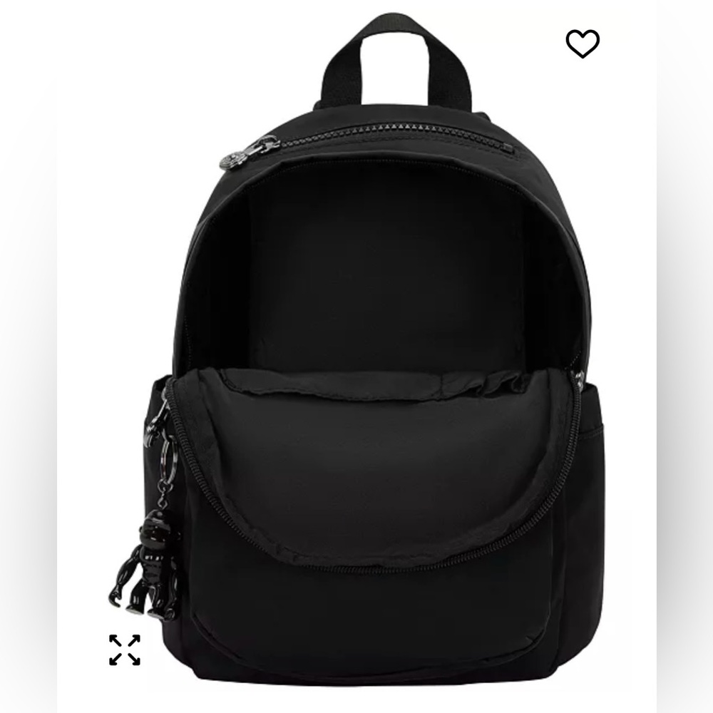 Kipling Black Mini Delia Backpack - image 3